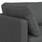 Ava Sofa & Ottoman Set 90" – Dark Gray – view 7