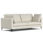 Ava MCM Performance Fabric Sofa 90" – Modern Eco-Friendly 3-Seat Couch (2 Colors) in a light color upholstery.