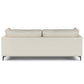 Ava MCM Performance Fabric Sofa 90" – Modern Eco-Friendly 3-Seat Couch (2 Colors) rear view.
