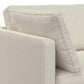 Ava MCM Performance Fabric Sofa 90" – Modern Eco-Friendly 3-Seat Couch (2 Colors) with plush cushion detail.