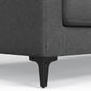 Ava Sofa & Ottoman Set 76" – Pebble Grey – view 7