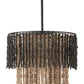 Bizu Black & Beige Ceiling Lamp
