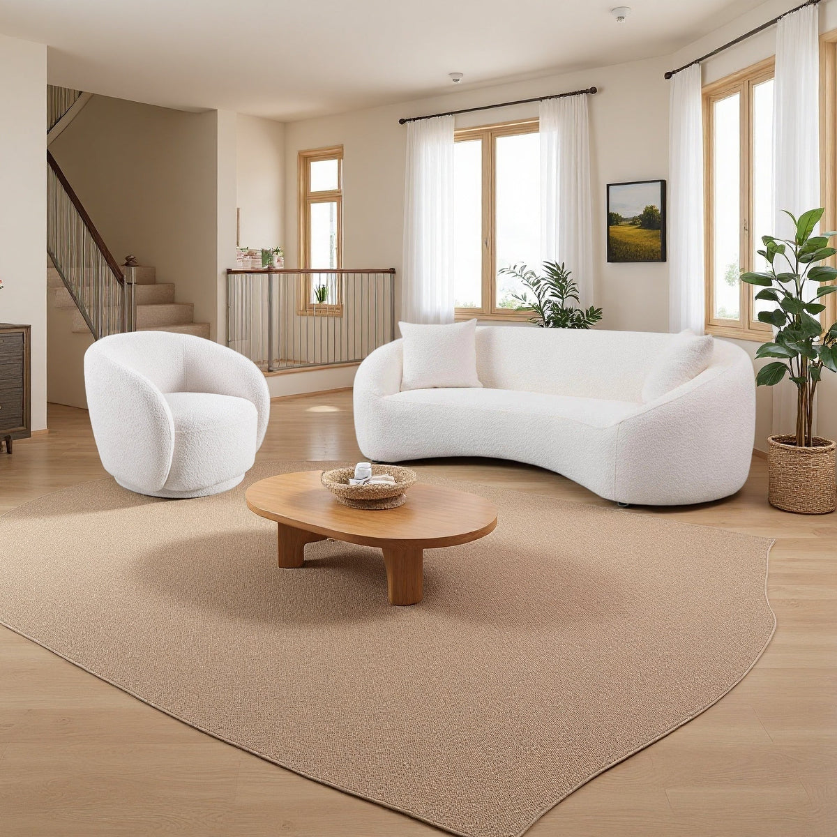 Lysander Curved Sofa
