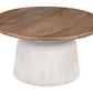 Goblet Brown & White Coffee Table