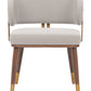 Brew Beige & Walnut Dining Chair