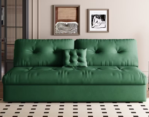 Ashford Green Velvet Sofa Bed – 70.9