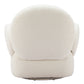 Pilka White Swivel Chair