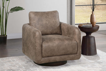 Cinder Auburn Fabric Accent Chair – 31"W Accent Chair