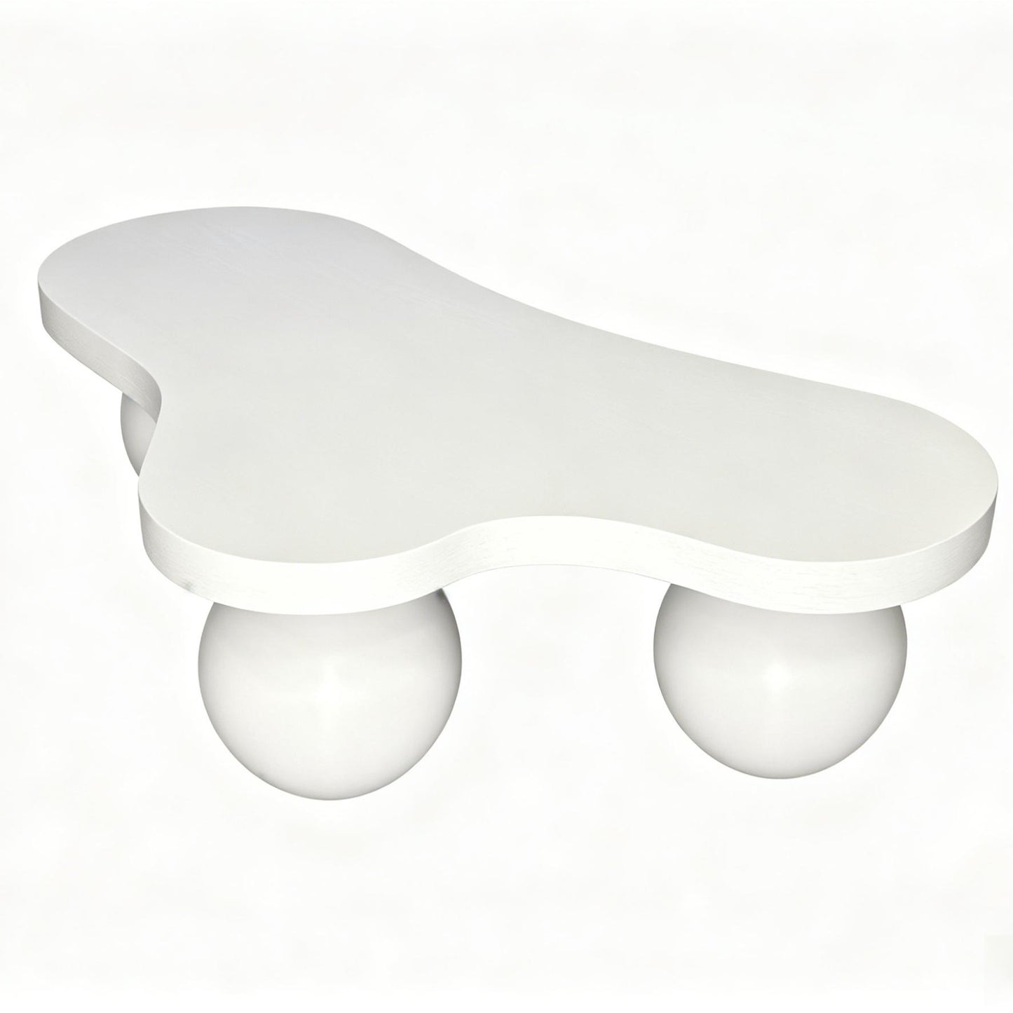 Nimbus Cloud Coffee Table – 46" Sculptural Three-Leg Table