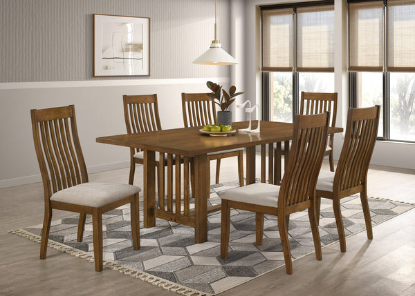 Elmsworth Wood Grain Dining Set – 79