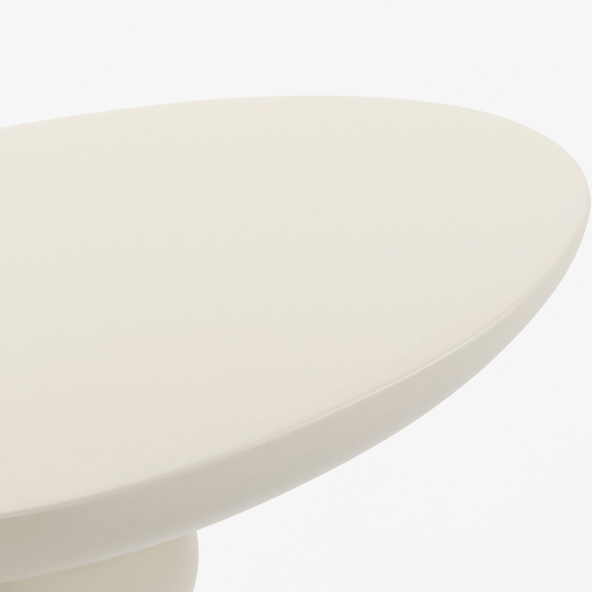 Edric Fiberglass Corner End Table