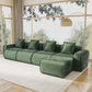 Brisa Velvet Modular Sectional