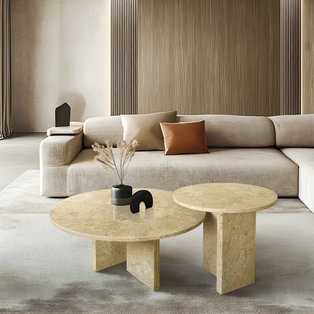 Wynn Marble Coffee Table Set