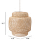 Finch Natural Ceiling Lamp