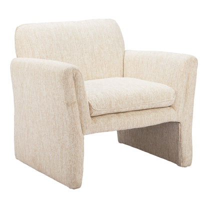 Dobra Oatmeal Beige Accent Chair