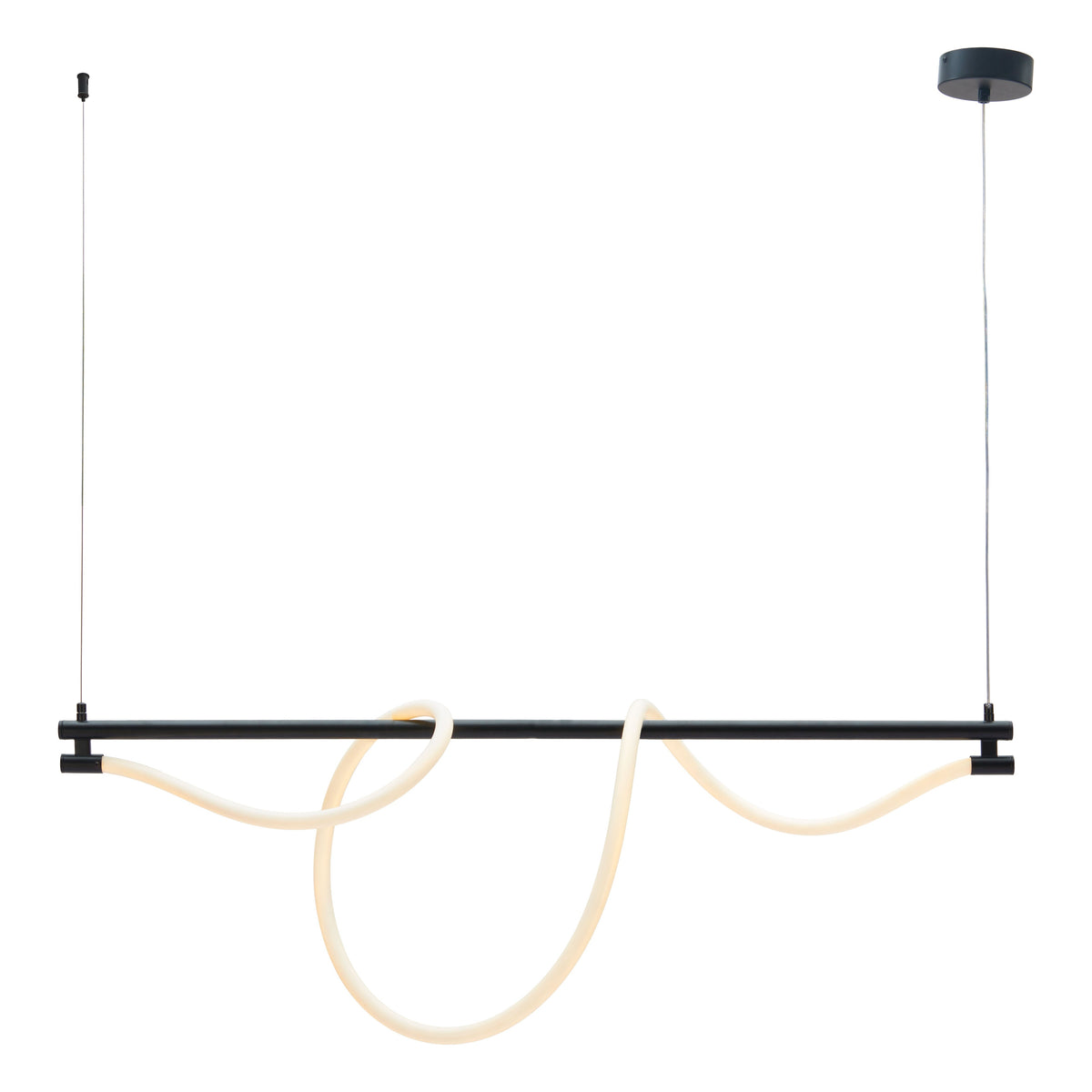 Adder Black Ceiling Lamp