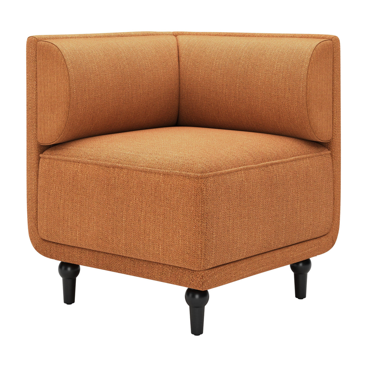 Malben Brown Corner Chair