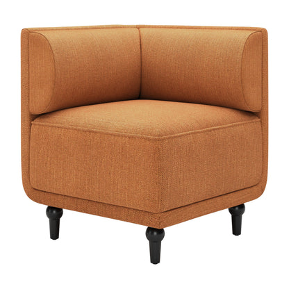 Malben Brown Corner Chair