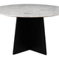 Strela White & Black Dining Table