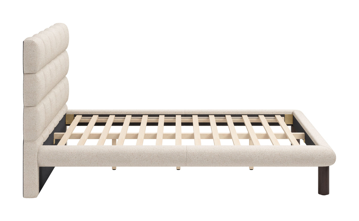 Placid Beige Queen Bed