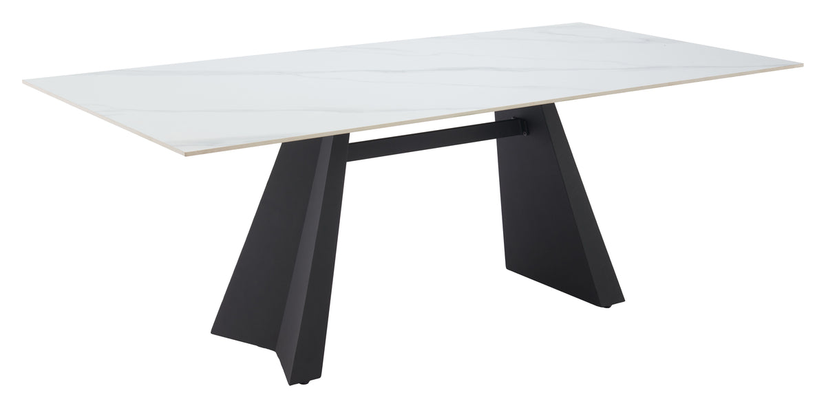Inky White Dining Table