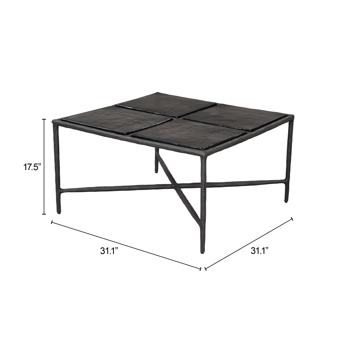 Cloe Black Coffee Table