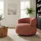 Venezia Brown Swivel Chair