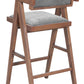 Delhi Gray & Walnut Barstool (Set of 2)