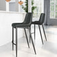 Magnus Barstool (Set of 2) in Black