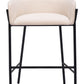 Bremor Barstool in Beige