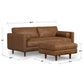 Morrison MCM Leather Sofa 89' (2 Colors)