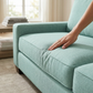 Clifford 2-Arm Sofa – Handcrafted in the USA, Custom Fabric Options - Leslie Robins Egg - Fabric (7)