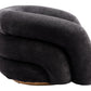 Havn Black Accent Chair