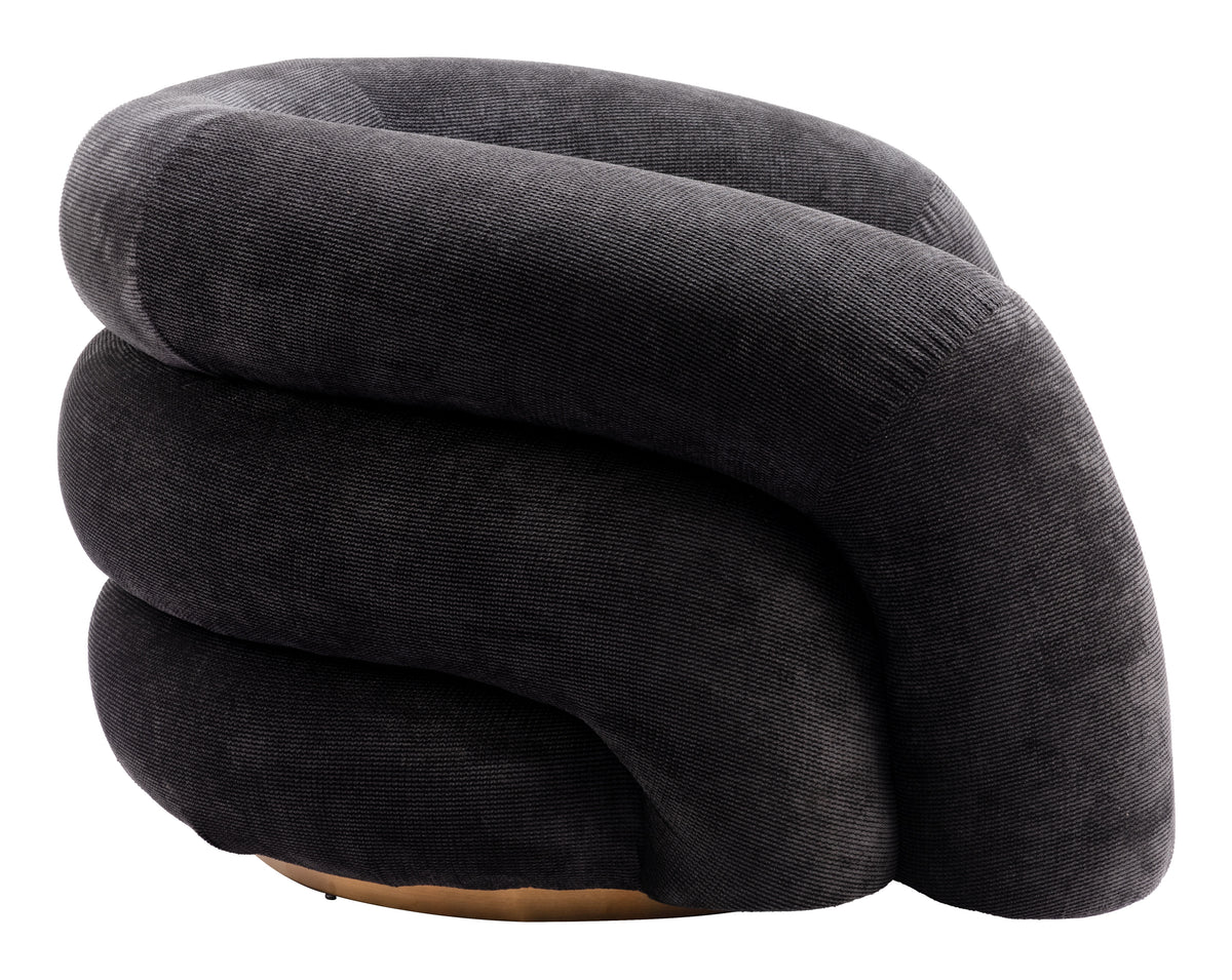 Havn Black Accent Chair