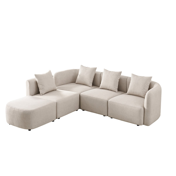 Gaia Velvet Modular Sectional