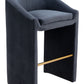 Emas Midnight Gray Barstool