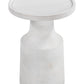 Cala White Side Table