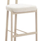 Aurea Light Gray Barstool (Set of 2)