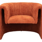 Viana Accent Chair in Burnt Orange