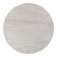 Plinn Light Beige & White Dining Table