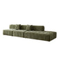 Modern Tufted Modular 3 Pc Sofa 143” (2 Colors)