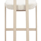 Aurea Light Gray Barstool (Set of 2)