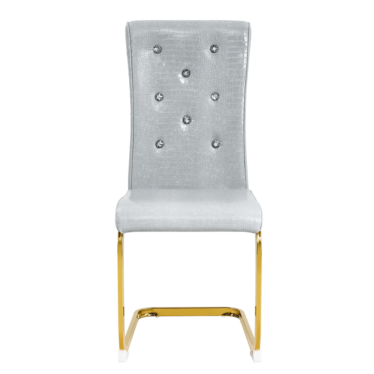 Kinsey Gray, Gold Legs, Set of 4