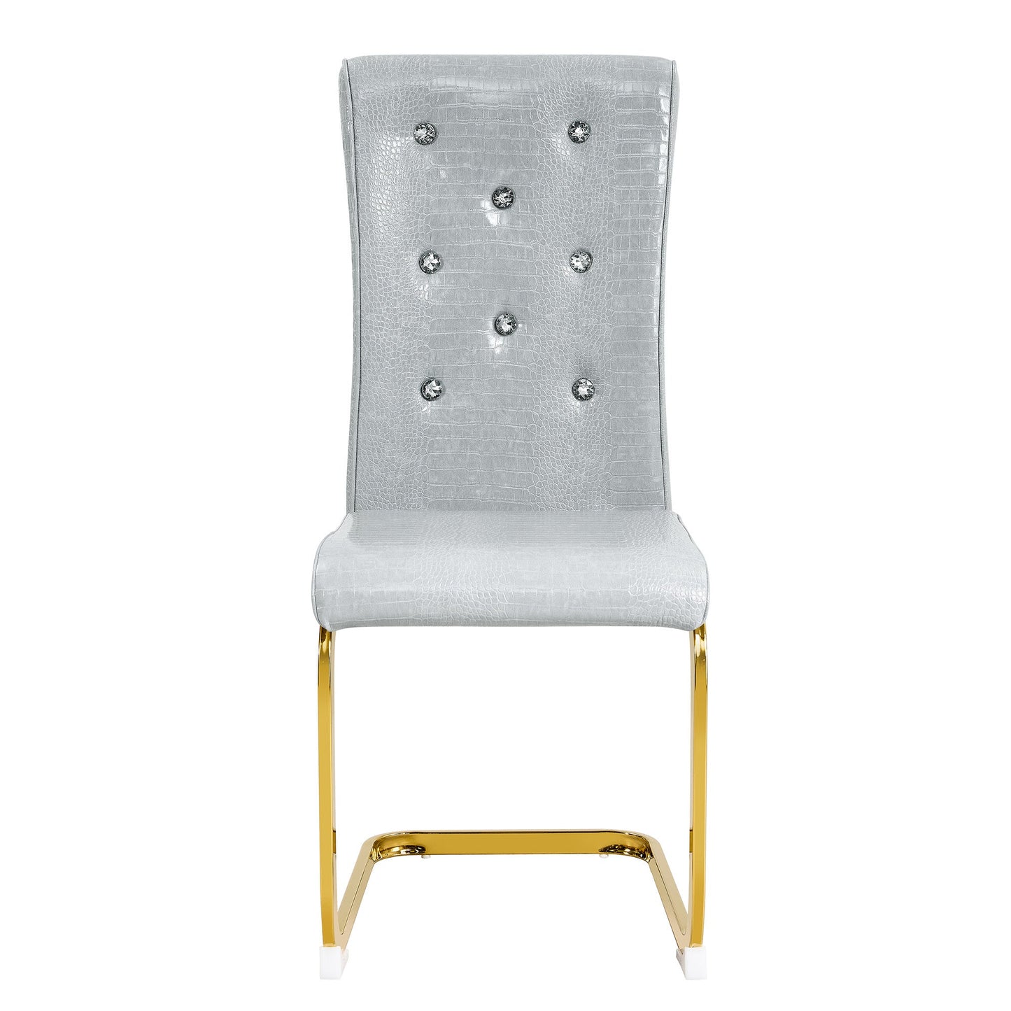 Kinsey Gray, Gold Legs, Set of 4