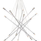 Belief Chrome Ceiling Lamp
