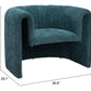 Viana Accent Chair in Aquamarine