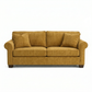 Irlanda Classic Sofa – 92" Rolled-Arm Made-in-USA Sofa - Yellow Hepburn Chai Tea Fabric (4)