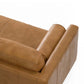 Morrison MCM Leather Sofa Loveseat 72' (2 Colors)