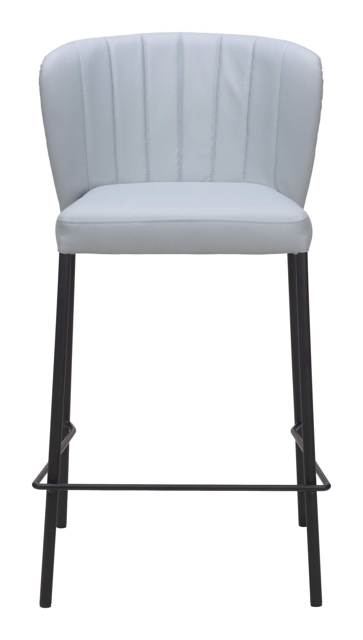 Linz Counter Stool (Set of 2) in Gray