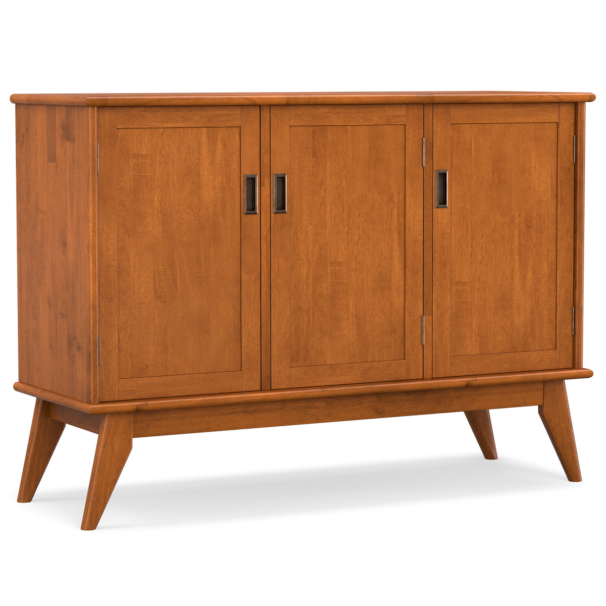 Draper Mid-Century Rubberwood Sideboard